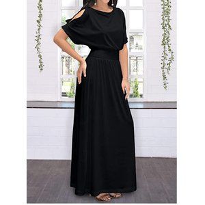 NWT KOH KOH split sleeve maxi dress
